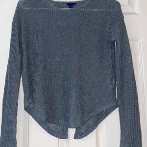 Aeropostale sweater with open back